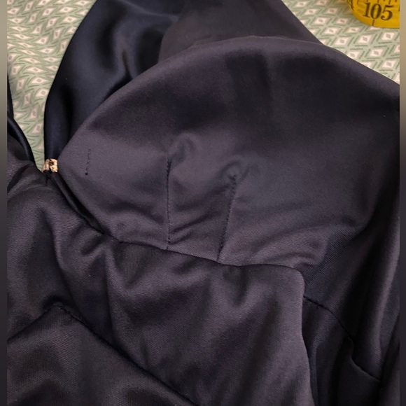 Cache Vintage  Blue Halter Dress Tea Length‎ Size 8 - Picture 16 of 16